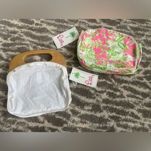 Lilly Pulitzer Bermuda Bag With Reversible Cover New With Tags Vintage